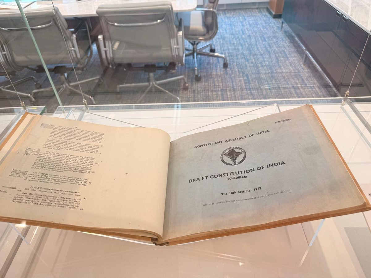 Draft of the Indian Constitution